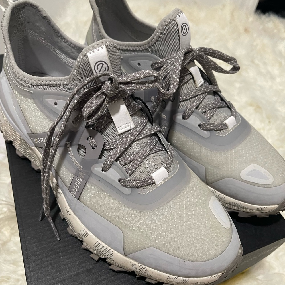 Cole Haan Zerøgrand Gray and Titanium Sneakers
